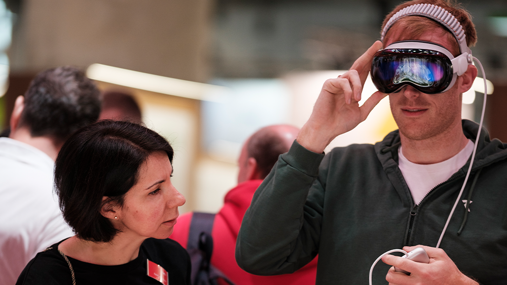 Light and building, vr glasses